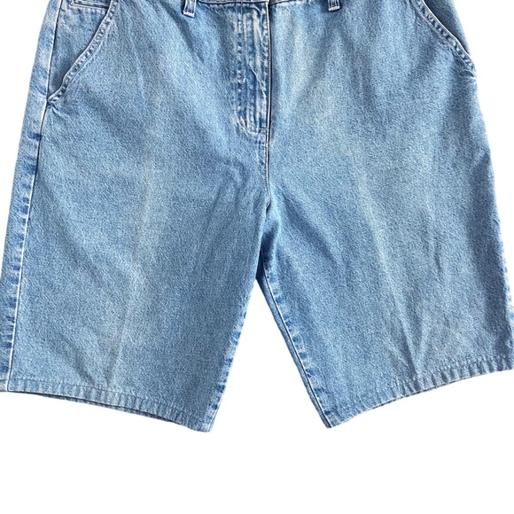 Christopher & Banks Bermuda Jean Shorts Size 16 - Picture 4 of 11